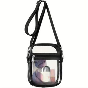 Clear Bag Stadium Approved - Clear Purses for Women Stadium Crossbody Bag